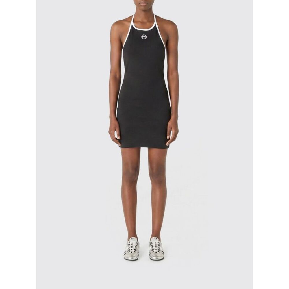 Marine Serre Dress Woman Black
